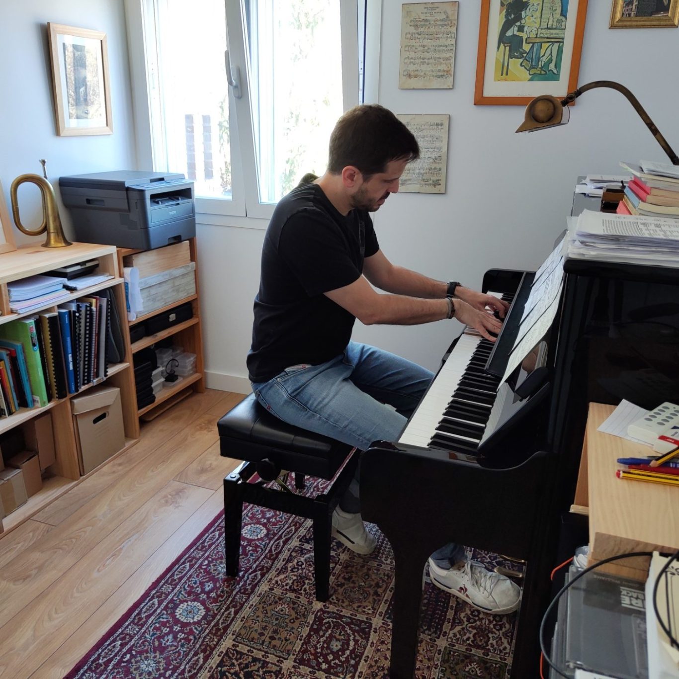Carlos López profesor de piano en Las Rozas