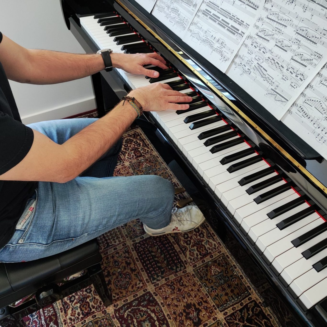 Carlos López profesor de piano en Las Rozas